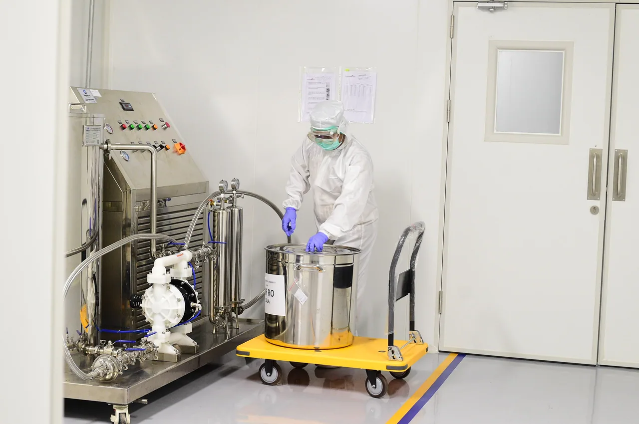 Liquid Preparation Area within LoyalCrafts production operations