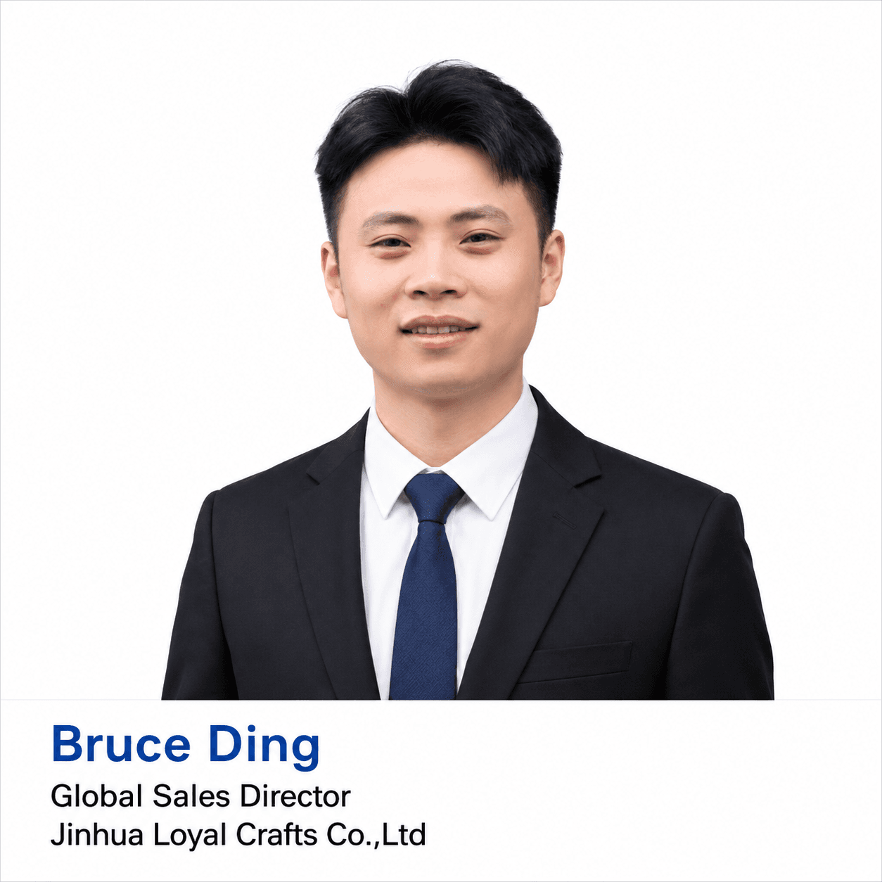 Bruce Ding, Global Sales Director at LoyalCrafts