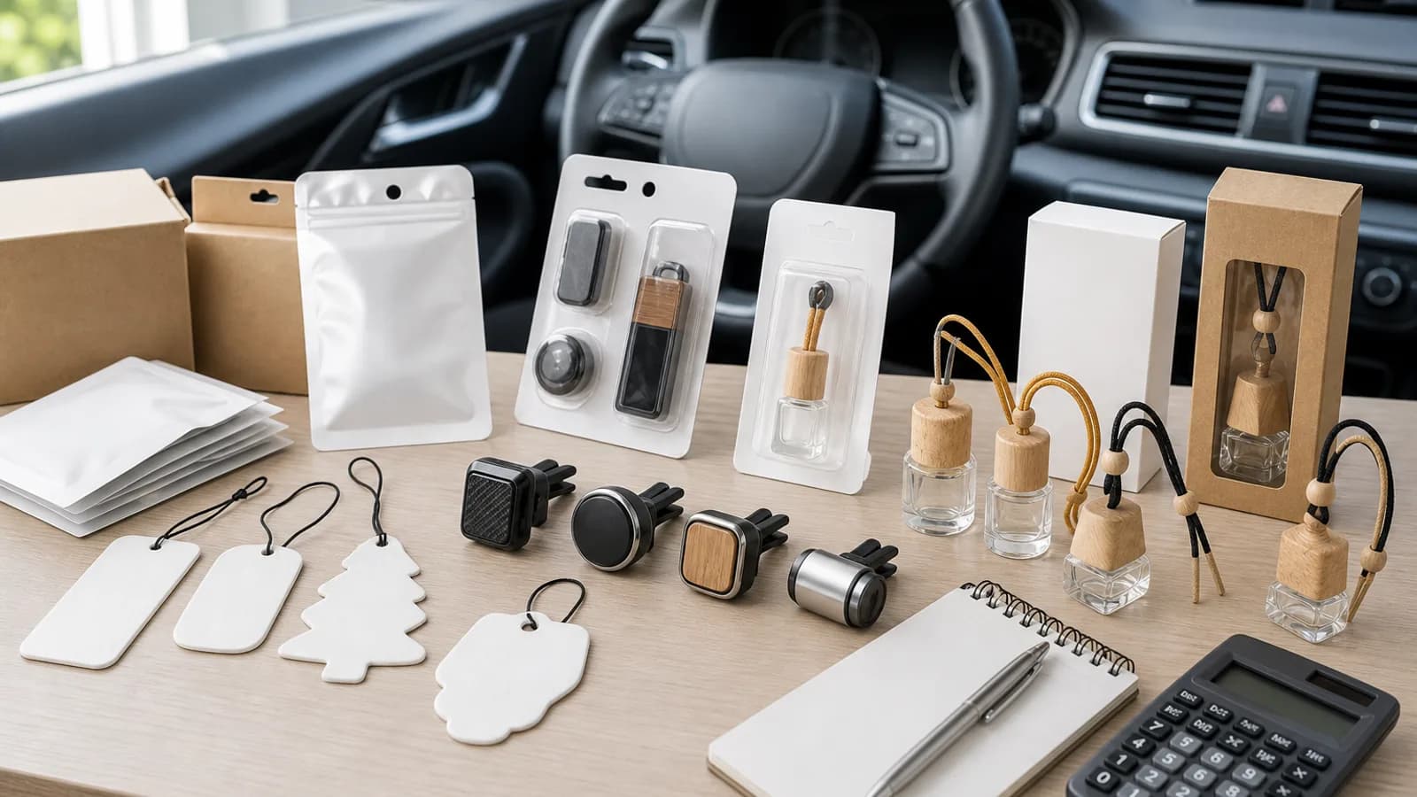Car Air Freshener OEM Cost Comparison: Paper Cards, Vent Clips and Liquid Diffusers