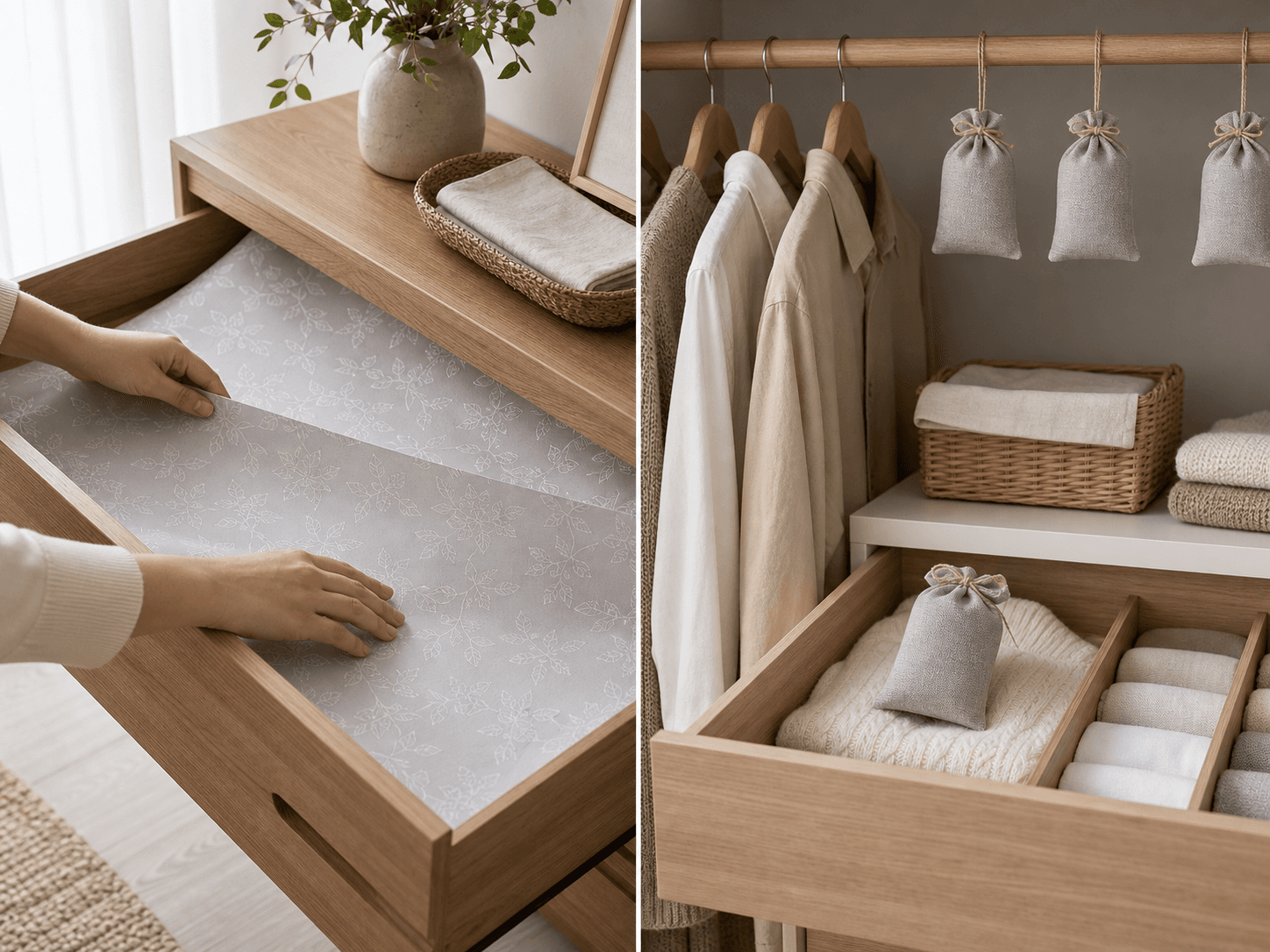 Drawer Sachets for Dresser vs. Scented Drawer Liners: 7 Practical Ways to Keep Closets Fresh