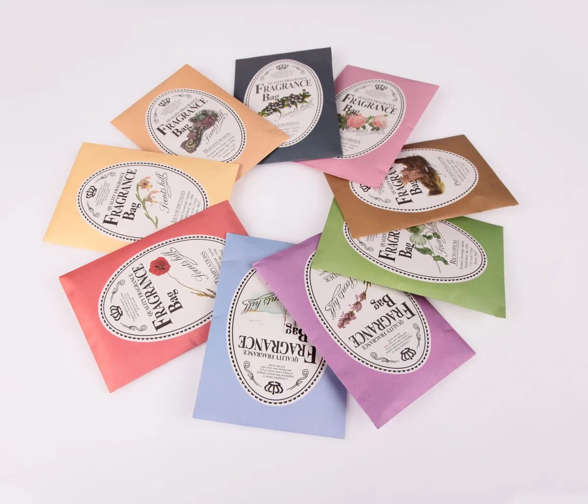 Scented Paper Sachet Design Option 3