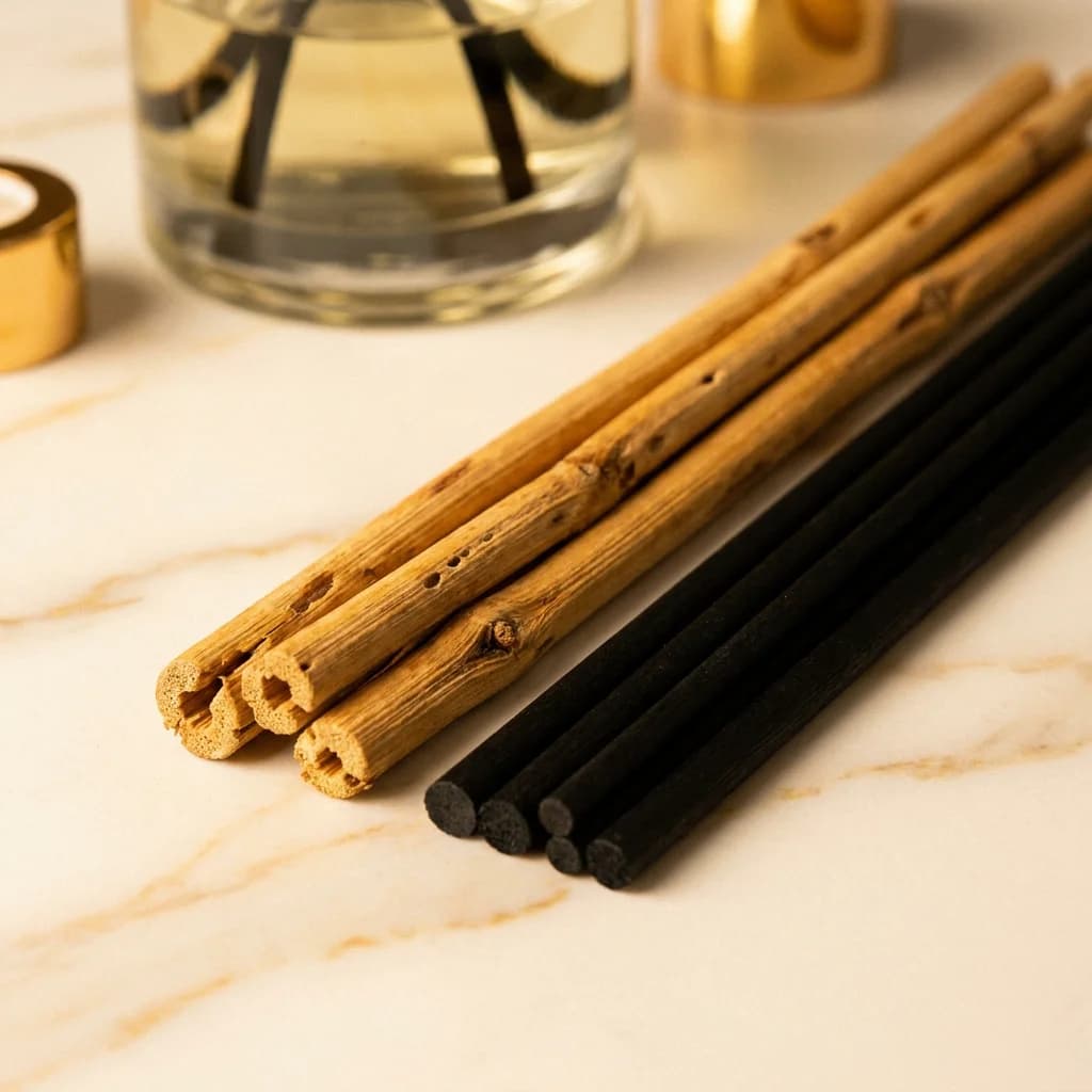 Fiber vs. Rattan Diffuser Sticks: A B2B Buyer’s Guide to Scent Longevity