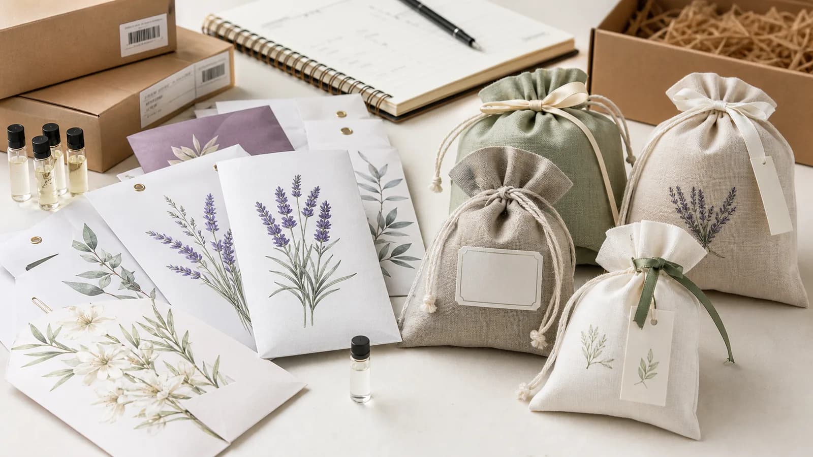 Paper vs Fabric Scented Sachets: MOQ, Packaging Cost and Best Use Cases