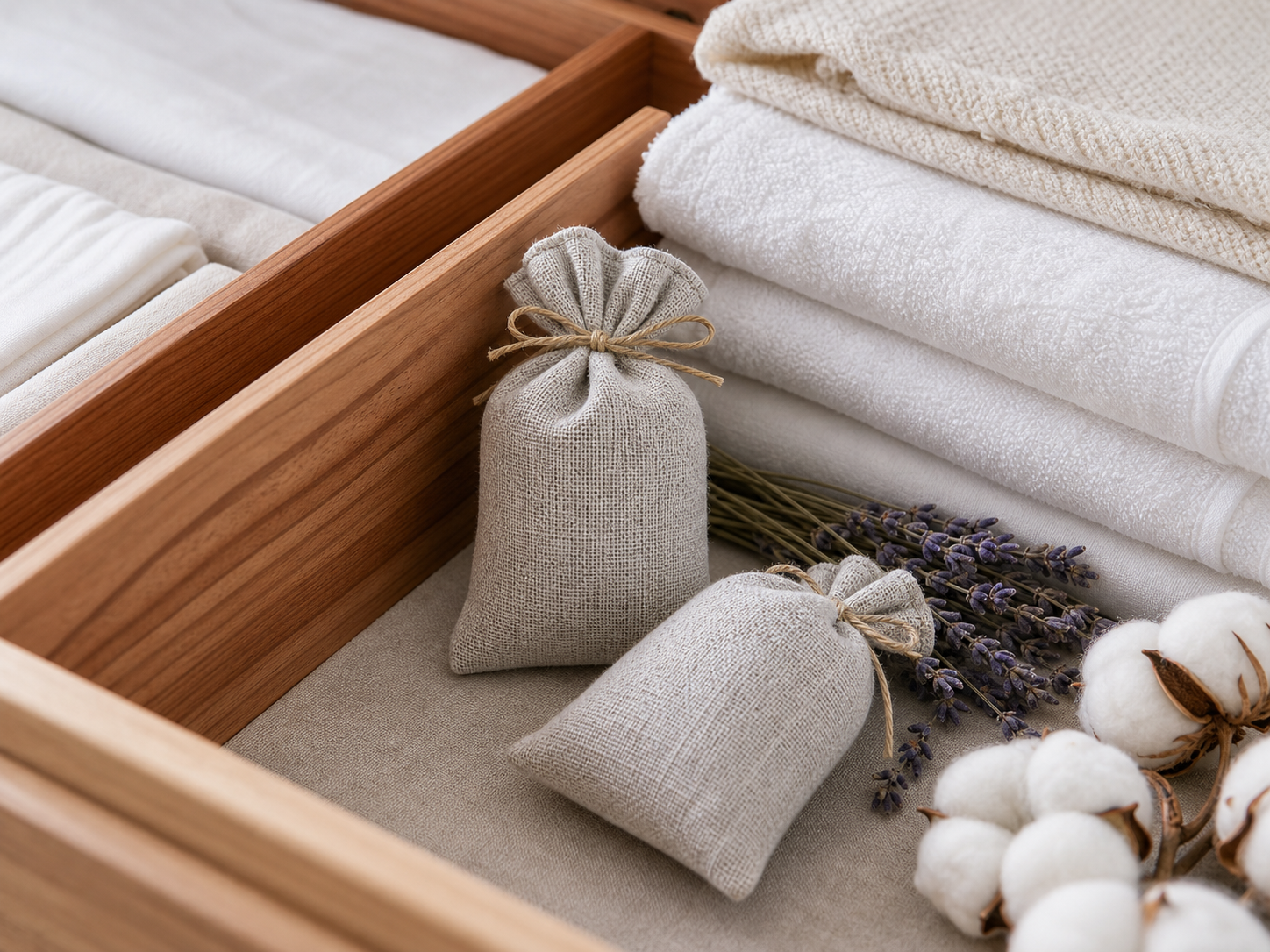 scented drawer liners compared with drawer sachets for dresser storage